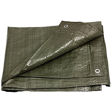 

M.A.T. GROUP zelená plachta s oky 2 × 3 m, 100 g/m2