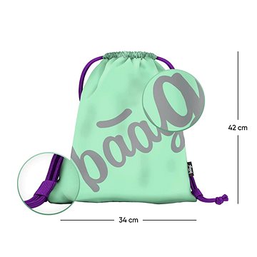 

BAAGL Sáček Skate Mint