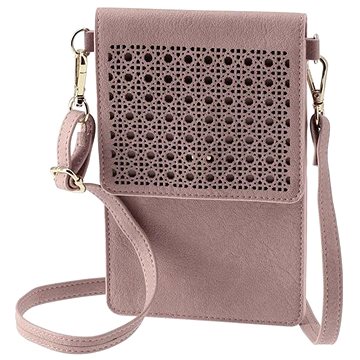 

Cross-Body Hama na mobil, univerzální, růžová
