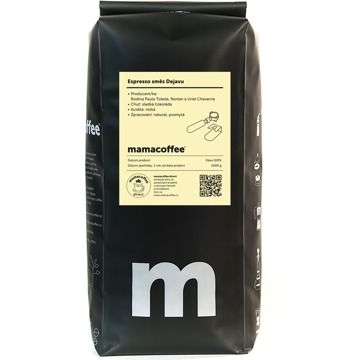 

mamacoffee espresso směs Dejavu 1000 g