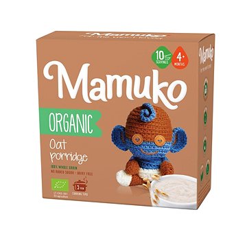 

Mamuko Dětská bio kaše oves 200 g