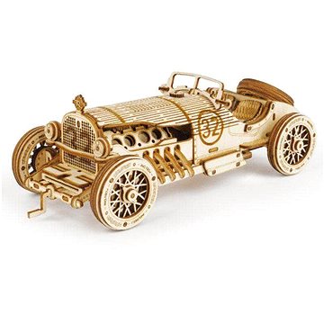 

Manboxeo 3D dřevěná Retro závodní automobil