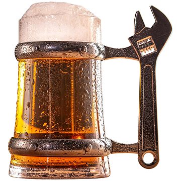 

Manboxeo Pivní půllitr s klíčem 520 ml