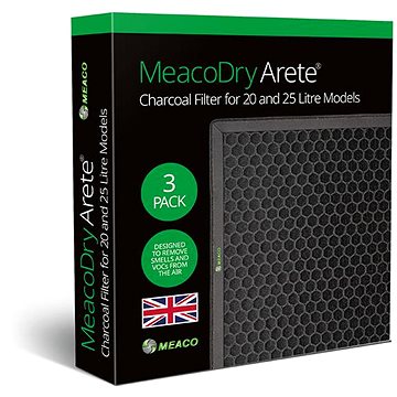

Meaco uhlíkový filtr pro odvlhčovač Arete One 20L a 25L