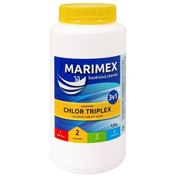 

MARIMEX Chemie bazénová CHLOR TRIPLEX 1,6kg