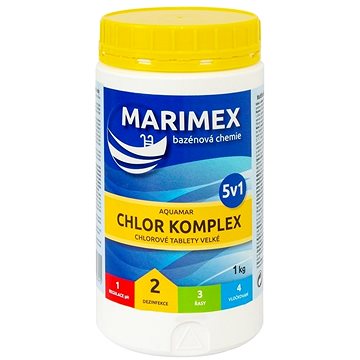 

MARIMEX Chemie bazénová CHLOR KOMPLEX 5v1 1kg