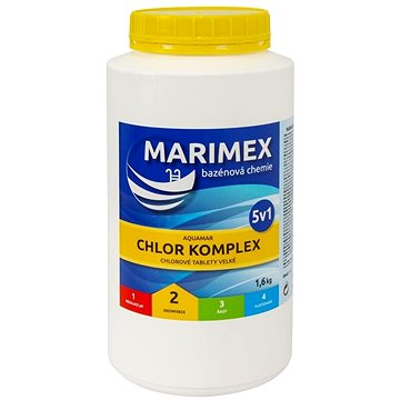 

MARIMEX Chemie bazénová CHLOR KOMPLEX 5v1 1,6kg
