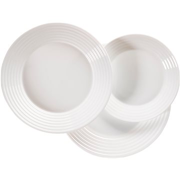 

Luminarc WHITE HARENA Jídelní sada 18 ks