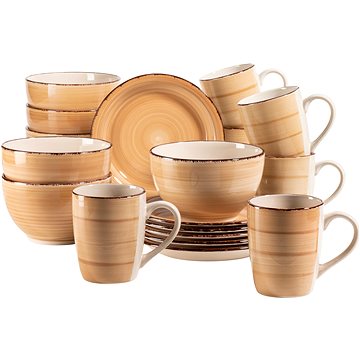 

Mäser BEIGE LUMACA Snídaňová souprava 18 ks