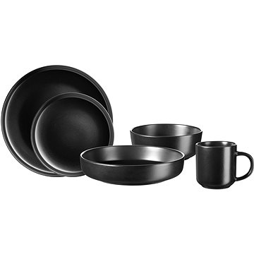 

Mäser BLACK MAT ALENIA Jídelní sada 10 ks