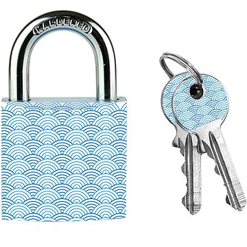 

Master Lock Visací zámek z pevného hliníku 3430EURDWAVE 30 mm