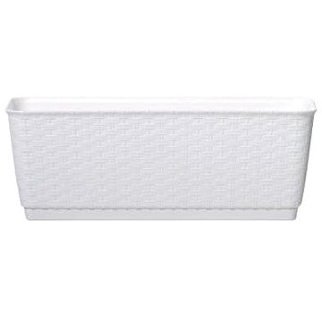 

PROSPERPLAST Truhlík s miskou RATOLLA P 29.3 x 12 x 12.6 cm, bílý