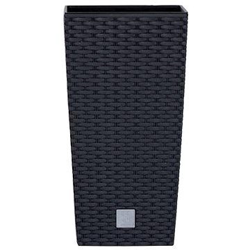 

PROSPERPLAST Obal na květináč RATO SQUARE 17 x 17 x 32.4 cm, 3/7,2 l, antracit