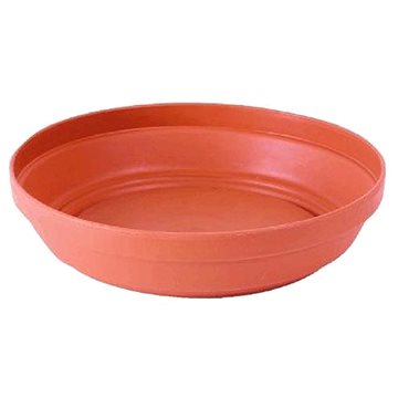 

PROSPERPLAST Miska pod květináč GLINKA 25, imitace hliněné misky, terakota