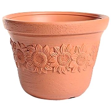 

PROSPERPLAST Květináč dekorativní SUNNY 1 30, výška 23 cm, cihlová