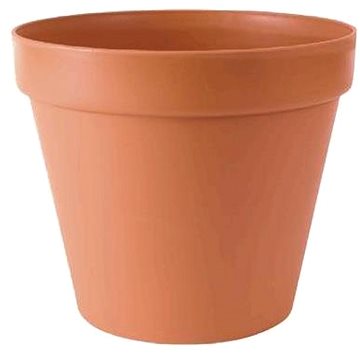 

PROSPERPLAST Květináč GLINKA 30, výška 25.5 cm, imitace hliněného květináče, terakota