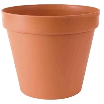 

PROSPERPLAST Květináč GLINKA 22, výška 19.5 cm, imitace hliněného květináče, terakota