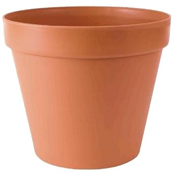 

PROSPERPLAST Květináč GLINKA 19, výška 16 cm, imitace hliněného květináče, terakota