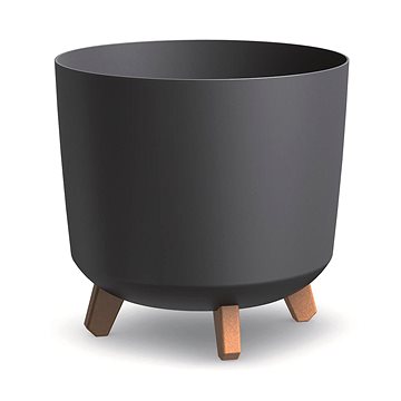 

PROSPERPLAST Květináč GRACIA TUBUS, 29.8 x 29.8 x 28.5 cm, antracit
