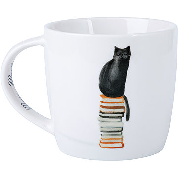 

Maxwell & Williams Hrnek 400 ml Marc Martin Feline Friends Kočka a knihy