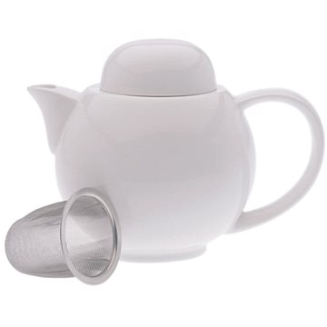 

Maxwell & Williams Konvice na čaj 6 šálků se sítkem WHITE BASICS 1 l