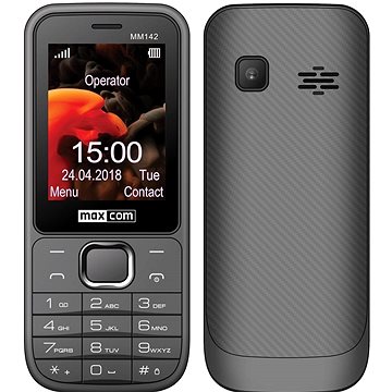 Maxcom MM142 šedá - Mobilní telefon