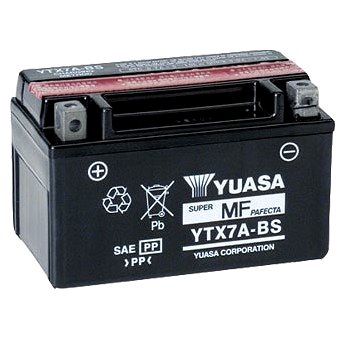 

YUASA YTX7A-BS, 12V, 6Ah