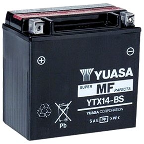 

YUASA YTX14-BS, 12V, 12Ah
