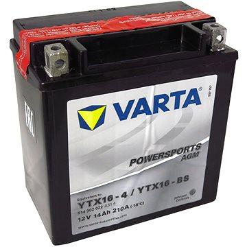 

VARTA YTX16-BS, 14Ah, 12V