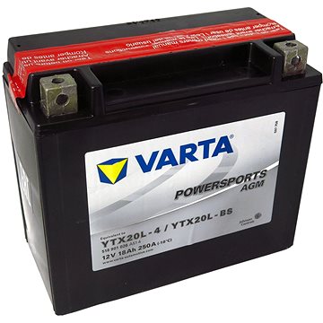 

VARTA YTX20L-BS, 18Ah, 12V