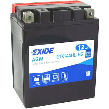 

EXIDE ETX14AHL-BS, 12V, 12Ah, 210A