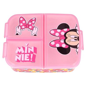 

Alum Sendvičový box s více přihrádkami - Minnie s mašlemi