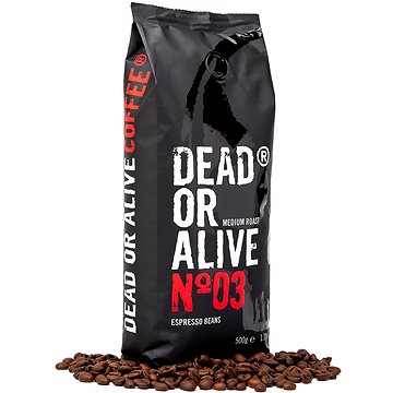 

DEAD OR ALIVE - Italská káva s vysokým obsahem kofeinu