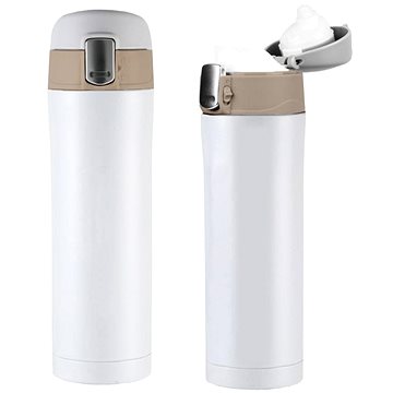 

Aptel Cestovní termohrnek 450 ml - bílý