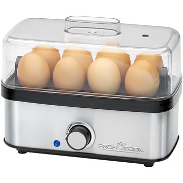 

ProfiCook EK 1275 vařič vajec a omelet 8 ks, nerez
