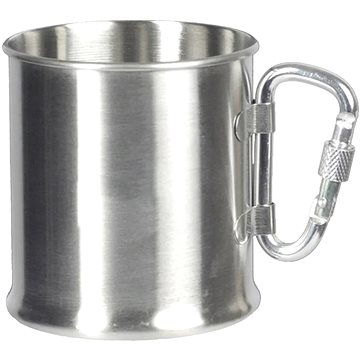 

MDS Turistický nerezový hrnek s karabinou 250 ml
