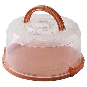 

PRONETT XJ5130 Přepravní dóza na moučník 25 cm růžová