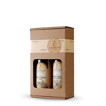 

Camellus Sirup Balíček Premium Bez a Meduňka s dobromyslí 2 × 0,25 l