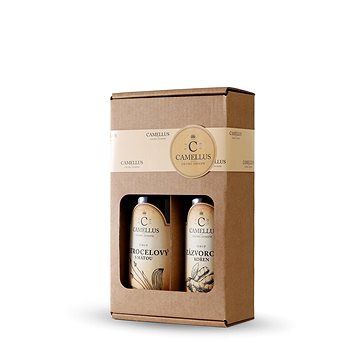 

CAMELLUS Sirup Balíček Premium Jitrocel s mátou, Zázvor 2 × 0,25 l