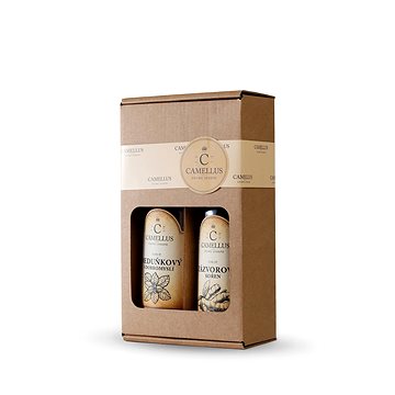 

CAMELLUS Sirup Balíček Premium Meduňka s dobromyslí,Zázvor 2 × 0,25 l