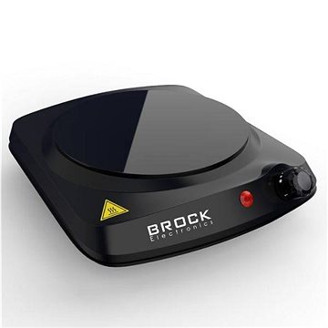 

Brock Elektrický sklokeramický vařič, 1 plotýnka 18 cm, 1200 W, černý