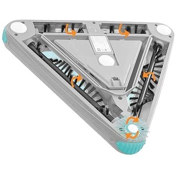 

Mediashop Livington Deeper Sweeper akumulátorový čistič podlah se 4 kartáči