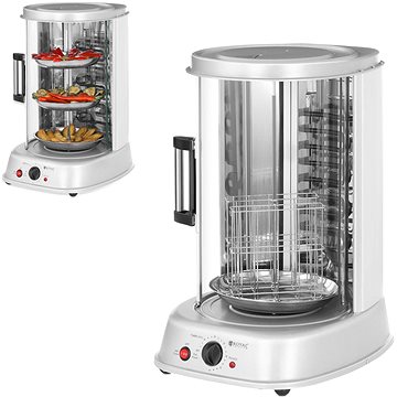 

Royal Catering RCGV-1800 Gril na kebab, gyros, zeleninu, vertikální, 4v1, 1800 W