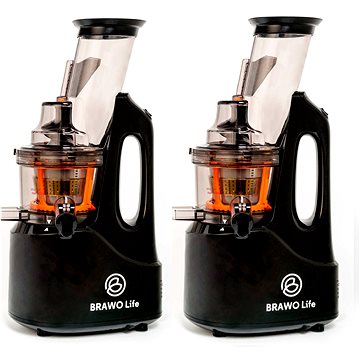 

BRAWO Life 1+1 Šnekový odšťavňovač B-365 černá