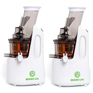 

BRAWO Life 1+1 Šnekový odšťavňovač B-365 bílá