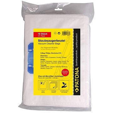 

PATONA sáčky do vysavače Electrolux E15 (plastový úchyt)