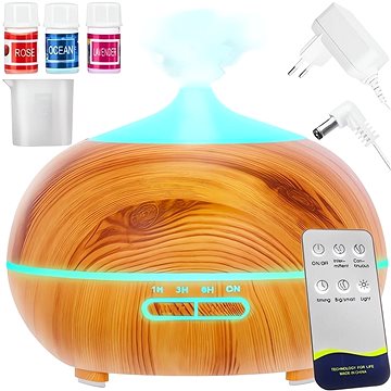 

Ruhhy 23510 Zvlhčovač vzduchu s ionizátorem 400 ml světle hnědý