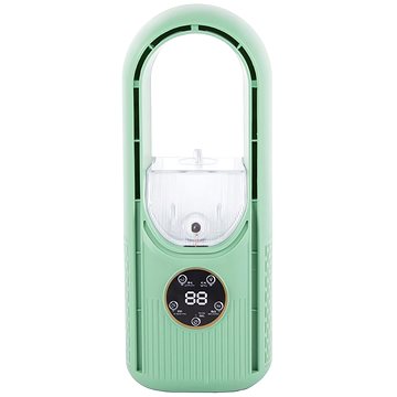 

Verk 16032 Stolní bezlopatkový ventilátor s LED osvětlením, zelený