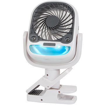 

Verk 16033 Ventilátor s klipem USB, RGB 2 v 1 bílý