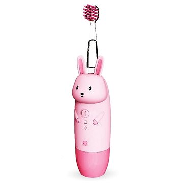 

innoGio Elektronický sonický zubní kartáček GIORabbit Pink